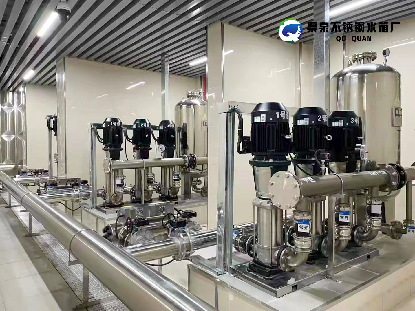 南寧容州商業街二次供水工程